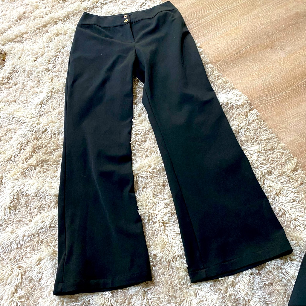 St. John Collection Black Pants Slacks Trousers Size 8